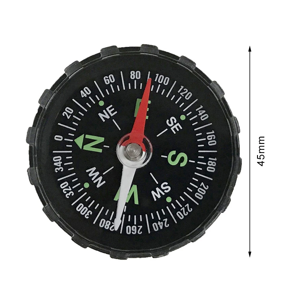 Camping Hiking Compass Portable Mini Precise Compass Practical Guide Outdoor Camping Hiking Navigation Survival