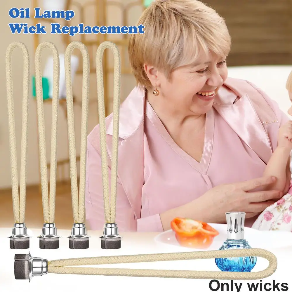 Oil Lamp Wick Replacement Air Tightly Control Catalytic Burner 18mm/13mm Fragrance Lamps Wick Diffuser Aromatherapy Decorations