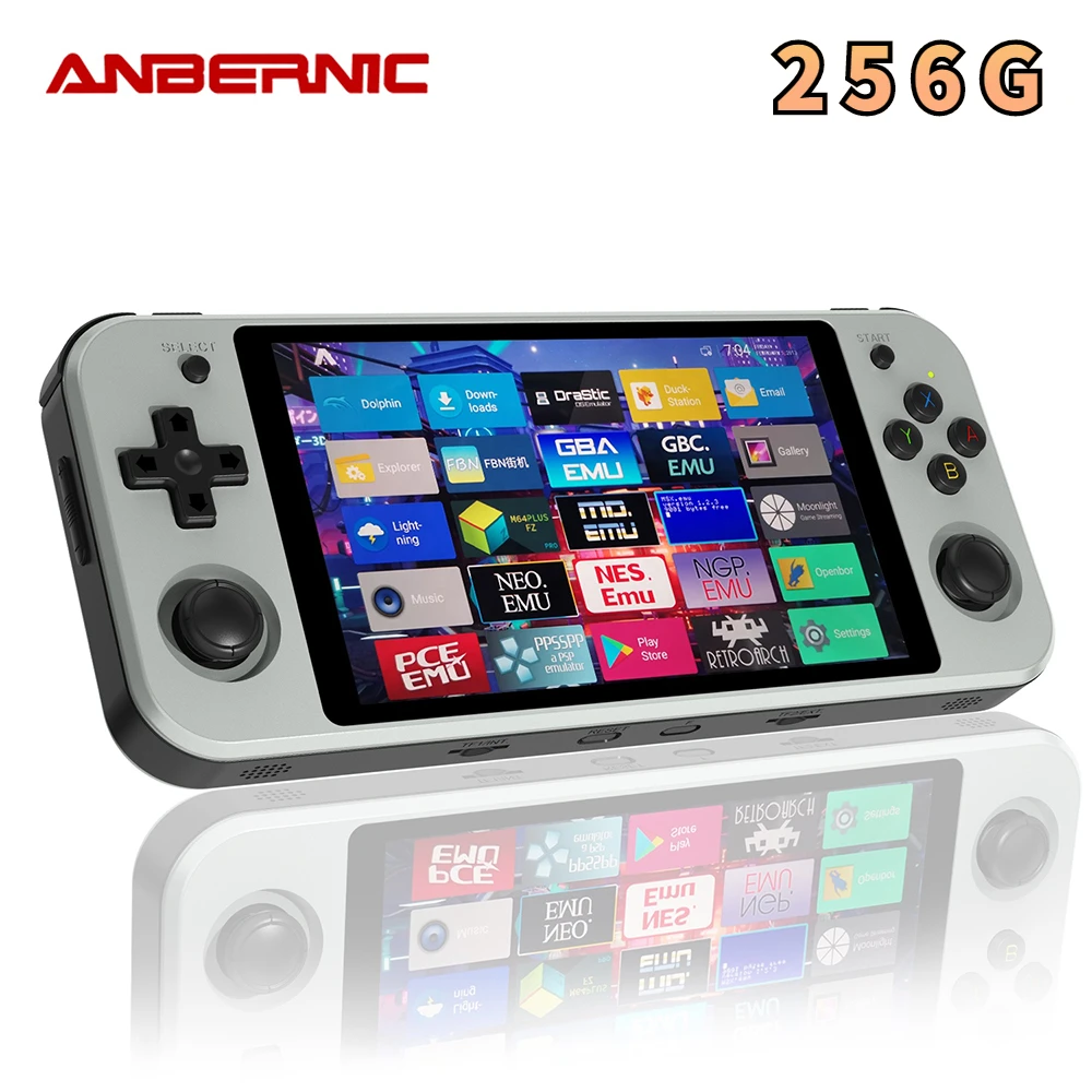 RG552 MAX 30000 Games RG552 Anbernic Retro Video Game Console Dual systems Android Linux Pocket Game Player Free Quickly Charger