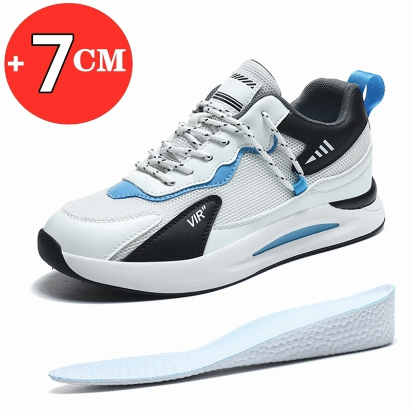 Men's Breathable Casual Sneakers with Height Increase main image 1