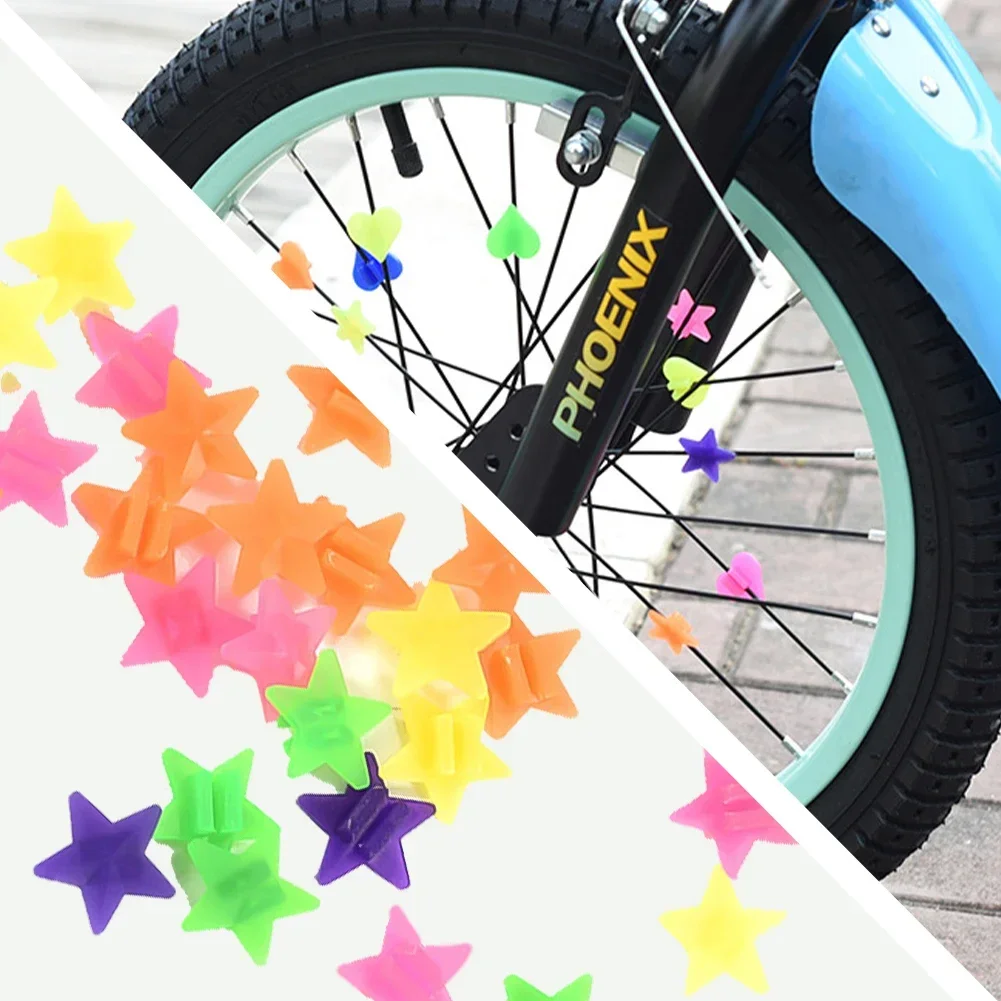 Bike Bead Spoke Beads Bicycle Wheel Accessories Decoration 36pcs