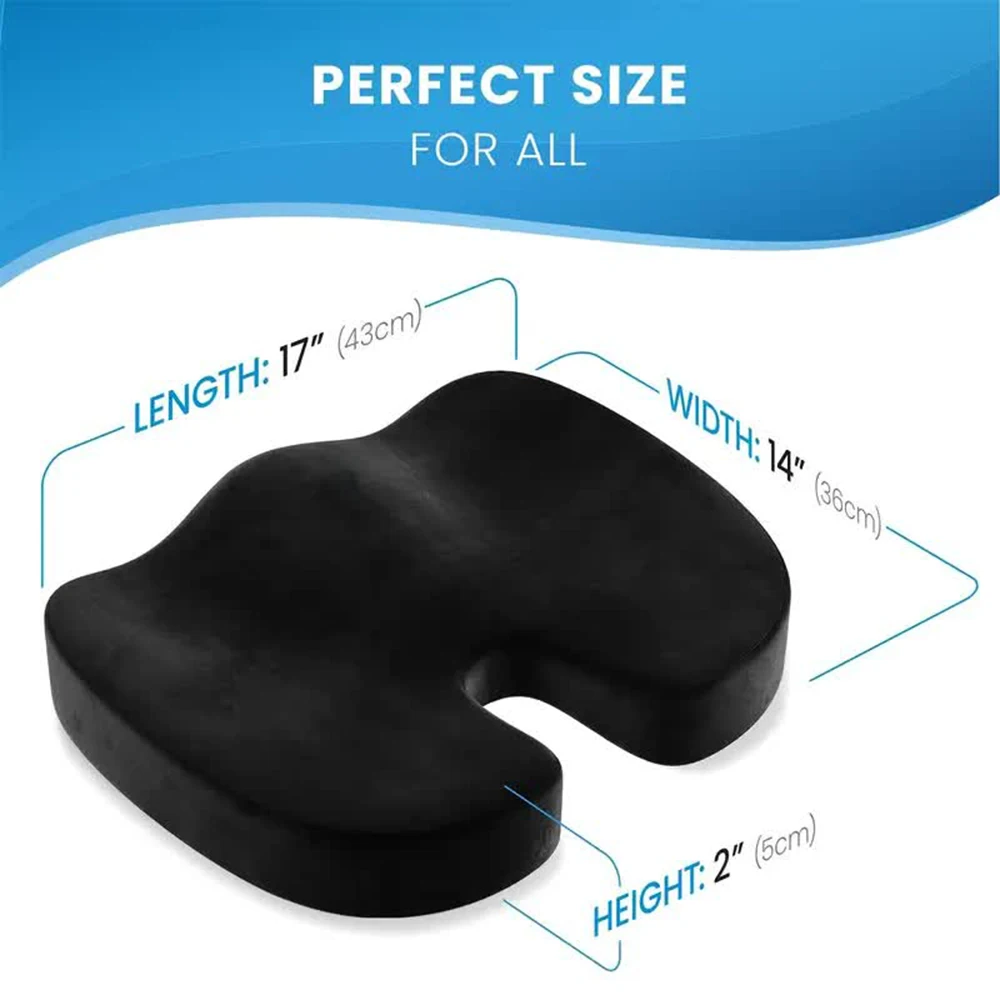 Seat Cushion Office Chair Cushions Pillow Memory Foam Pad Back Pain Relief Cushion Car Office Hip Support Massage Cushion BEST SELLERS Seat Cushion Office Chair Cushions Pillow Memory Foam Pad Back Pain Relief Cushion Car Office Hip Support Massage Cushion BEST SELLERS