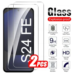 Premium Tempered Glass Screen Protector - 2 Pack for Samsung Galaxy S24 FE (2 pieces)