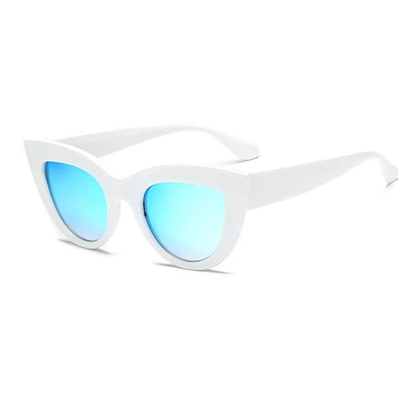 European And N Retro Cat-eye Sunglasses Female Face-shaving Sunglasses Car 12121