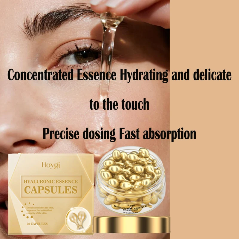 Face Care Capsules Serum Spot Acne Wrinkle Firming Whitening Hyaluronic Acid Essence Skin Care Travel Friendly Serum
