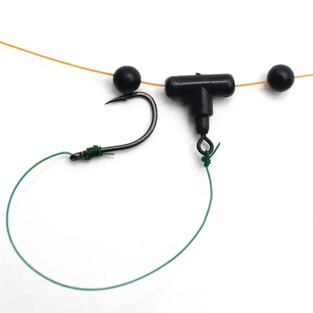 Pesca Rolling Girevole A Scatto Gancio Da Pesca Connettore