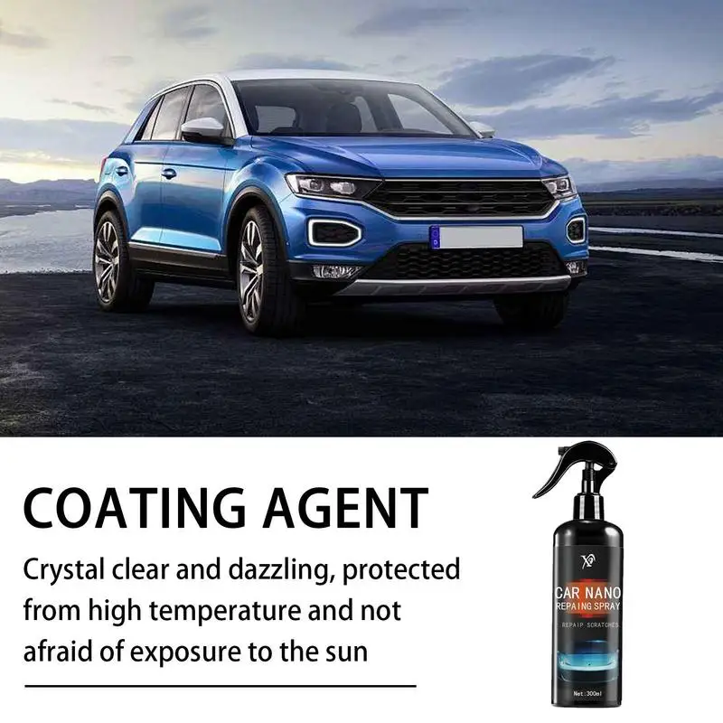 

Nano Spray Coating Crystal Wax Spray 3 In 1 Ceramic Car Coating Waterproof Nano Liquid Polishing Paint Agent Car Coating Spray