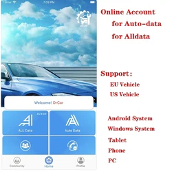 2024 Online Auto Data Alldata  Autodata All Data Repair Diagram Software Database for Mitchell Identifix Workshop Any Laptop