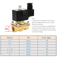 กันน้ํากลางแจ้งSolenoidวาล์ววาล์วน้ําวาล์ว 220 Vdc24vวาล์วระบายน้ําAnti-FOG DC12V, DN15, 3/4 "DN25,DN32-DN50 6