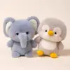 Kawaii 16cm Plush Companion Doll Plush Elephant Stuffed Animal Pillow Capybara Super Soft Animal Plush Toy Sleeping Gift
