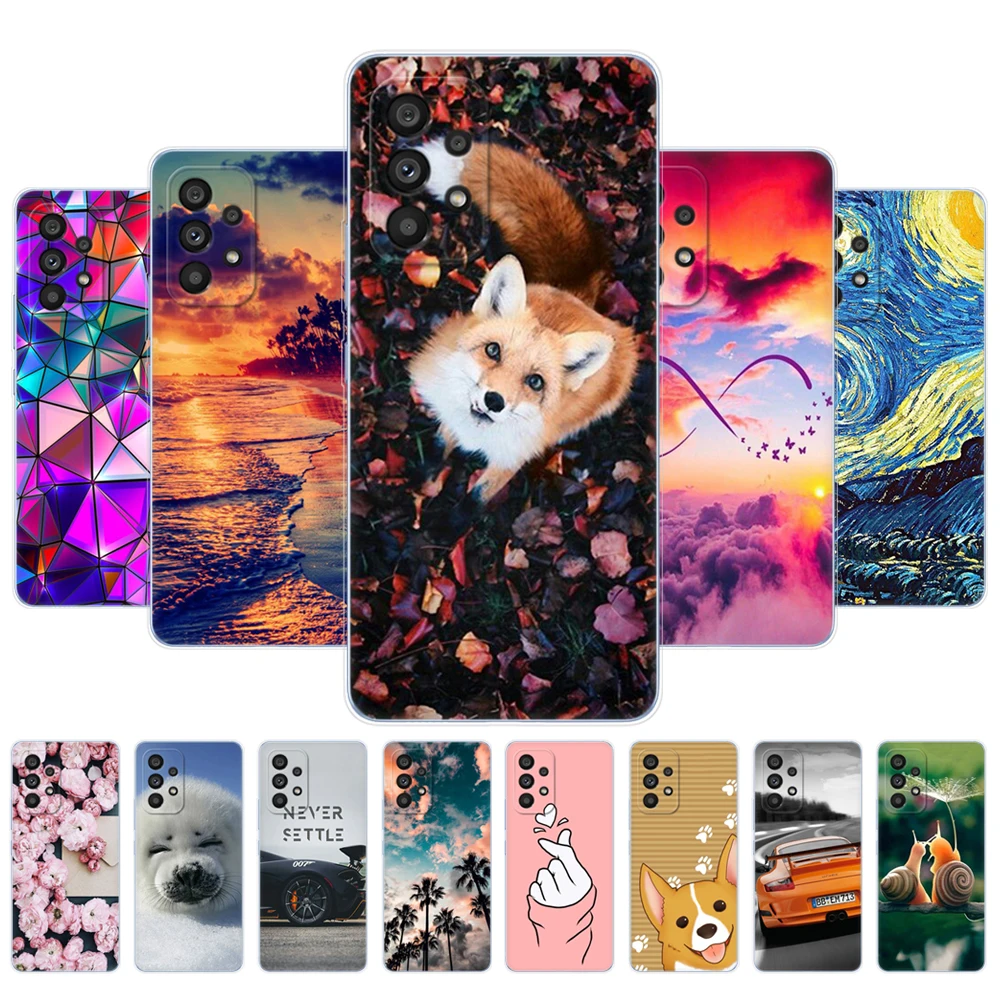 Per Samsung Galaxy A53 Custodia 5G Cover Posteriore Da 6.5 Pollici Per Samsung A53 Custodia Per Telefono 5G Galaxy A53 A 53 A536 Paraurti Tpu Silicone