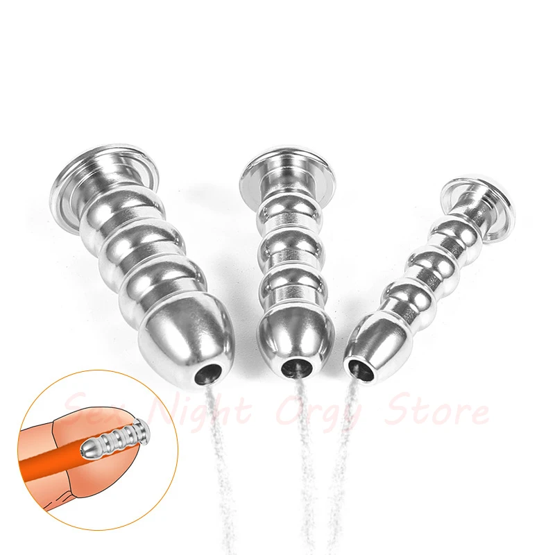 Penis Sex Toys 28 Kinds Stainless Steel Hollow Out Urethral Plug Urethra Dilator Horse Eye Stick Stimulation Chastity for Men penis sex toys