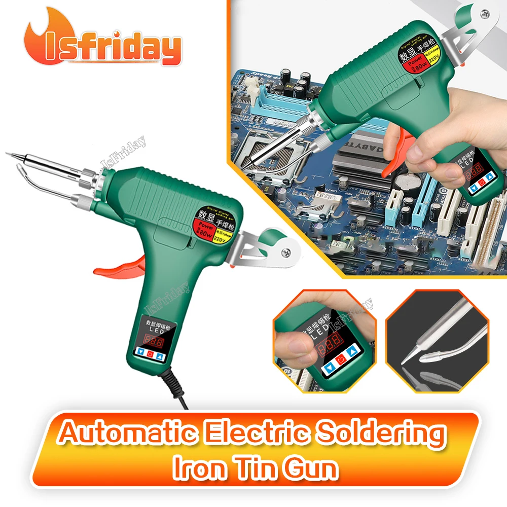

Automatic Electric Soldering Iron Tin Gun Hand-Held Internal Heating Automatically Send Tin Gun Welding Heating Repair Tools