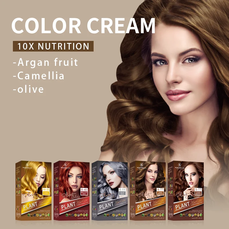 Plant-Based Hair Dye Kit100% Ammonia-Free & PPD-FreeEasy Comb  ApplicationCover 90% Gray Hair in 30 MinsNatural Black/Brown - AliExpress  66