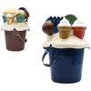 Summer Beach Toys for Kids Sand Set Beach Game Toy for Send Children Beach Buckets Shovels Sand 11PCS Gadgets Water Play Tools 1