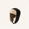 Winter Cold-Proof Lei Feng Hat Men'S Outdoor Warm Hat Ear Protection Middle-Aged Elderly Cap Cotton Cap Bomber Cycling Hats 3