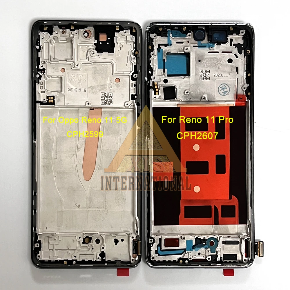 Original AMOLED For Oppo Reno11 (China) LCD Screen Reno 11 CPH2599