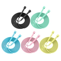 Not Knotted Skipping Rope Adjustable Length Jump Rope Rapid Speed Skipping Rope For Body Fitness, Fats Burning, Boxing 1