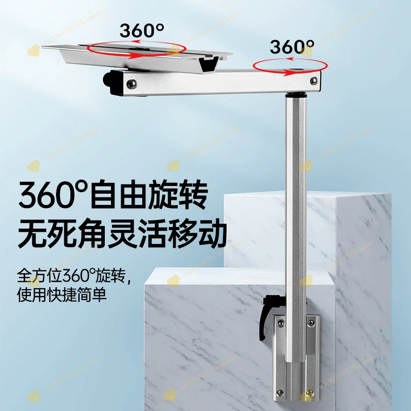 RV rotating table legs hidden bracket movable lifting legs business B type rear