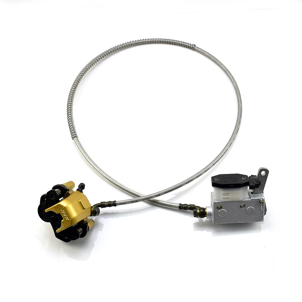 

ATV Go Kart Karting Four Wheel Caliper Rear Disc Hydraulic Brake Pump with Cable
