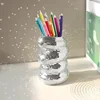 Disco Vase Mirror Ball Vase Pen holder Modern and Elegant Decor Home Decor Vase Unique Home Gift for her  Wall 1