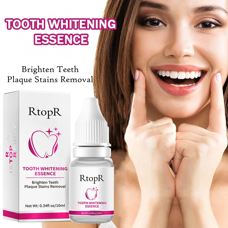 

Teeth Whitening Essence Removes Plaque Stains Anti-Cavity Yellowing Bacteria Remover Oral Hygiene Cleaning Care Fresh Bad Breath