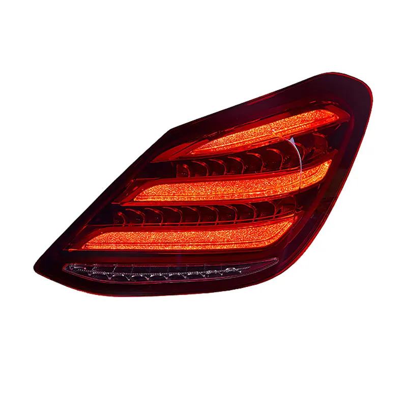 

Задняя фара для Benz W205 светодиодный Tail 2014-2021 C180 C200 C300, задний противотуманный сигнал поворота, автомобильные аксессуары