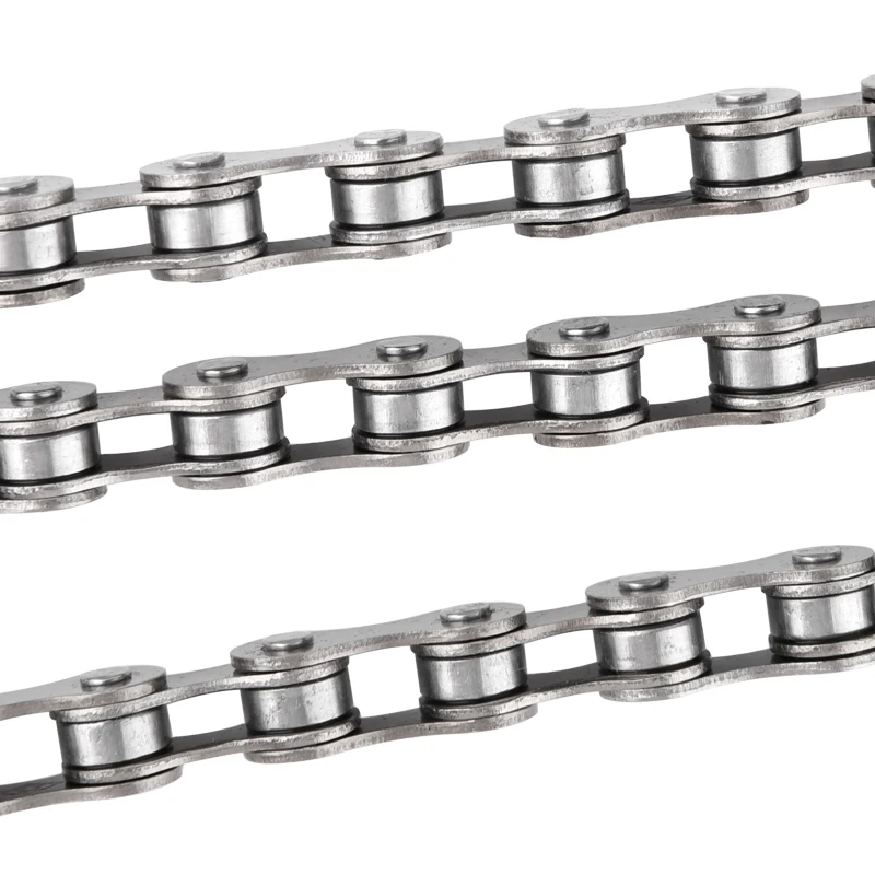 Steel Mountain Bike Chain 1/2x1/8 114 Links Quick Release