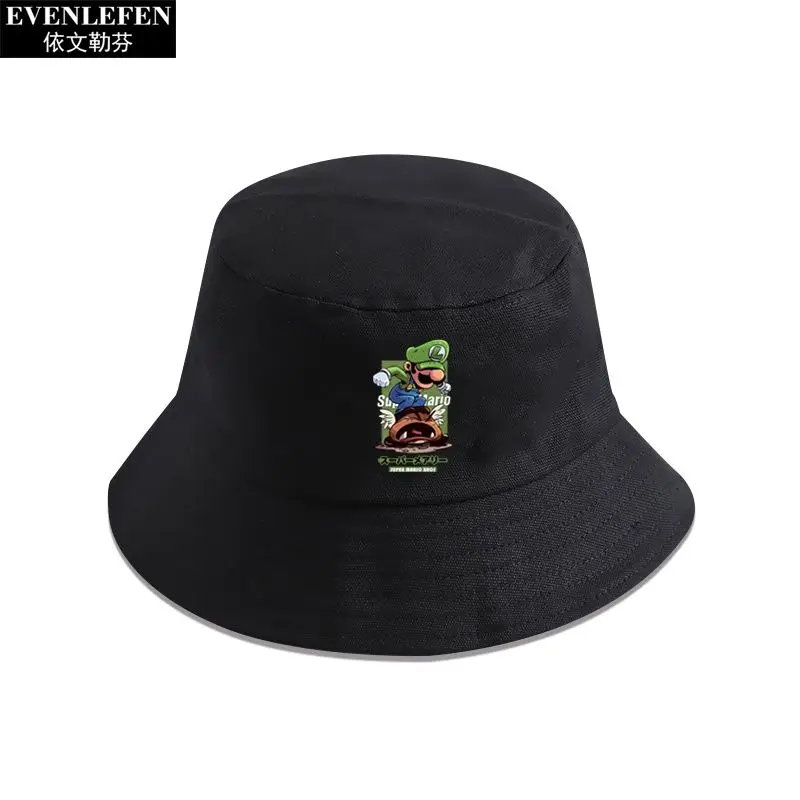 Super Mario cappello stampa cappello da pescatore Anime periferiche Luigi  Yoshi personaggio dei cartoni animati cappello da sole regalo di compleanno  per bambini vendita calda - AliExpress