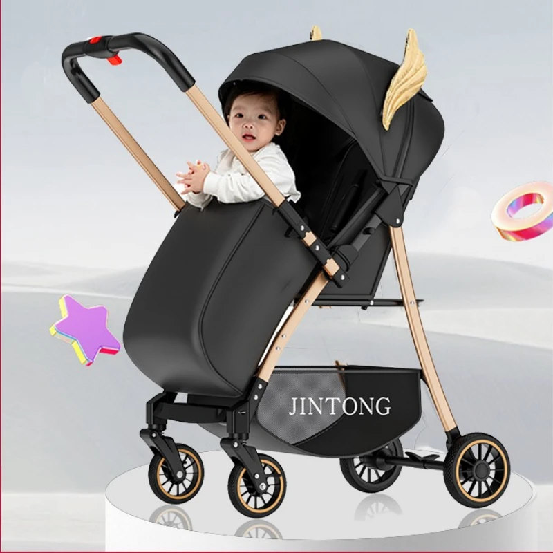 Baby Stroller Folding 4 Wheels Highview Twoway Ultralight Stroller