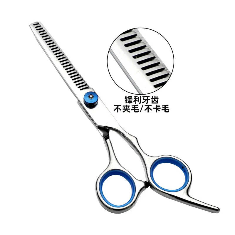 Safe and Precise Professional Pet Grooming Scissors with Round Head Stainless Steel Dog Hair Shears for Effortless Trimming