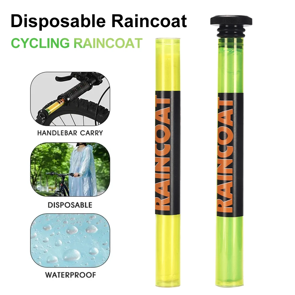 

WEST BIKING Disposable Raincoat Waterproof Cycling Rain Poncho Outdoor Emergency Raincoat Unisex MTB Road Electric Bicycle