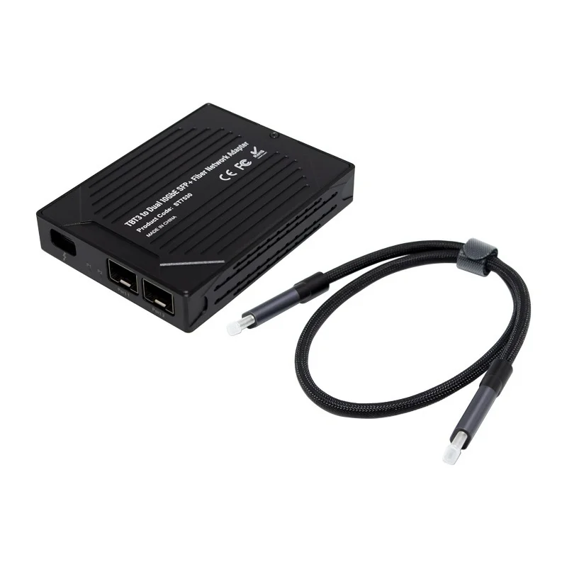 내부 PCI 썬더볼트 3 - X520 듀얼 포트 SFP+ 10Gbps 광섬유 서버 네트워크 카드 재고 있음