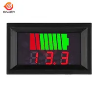 Car Lead acid Battery Charge Level Indicator 12V 24V 36V 48V 60V 72V Lithium Battery Capacity Meter Tester LED Display Voltmeter 1