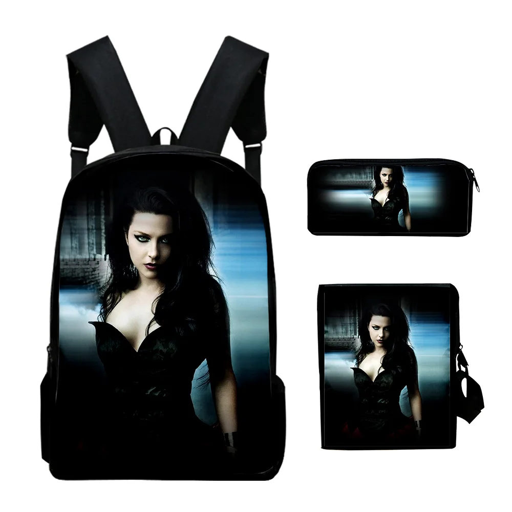 

Amy Lynn Lee Merch набор из 3 предметов модный рюкзак сумки на плечо сумка-карандаш