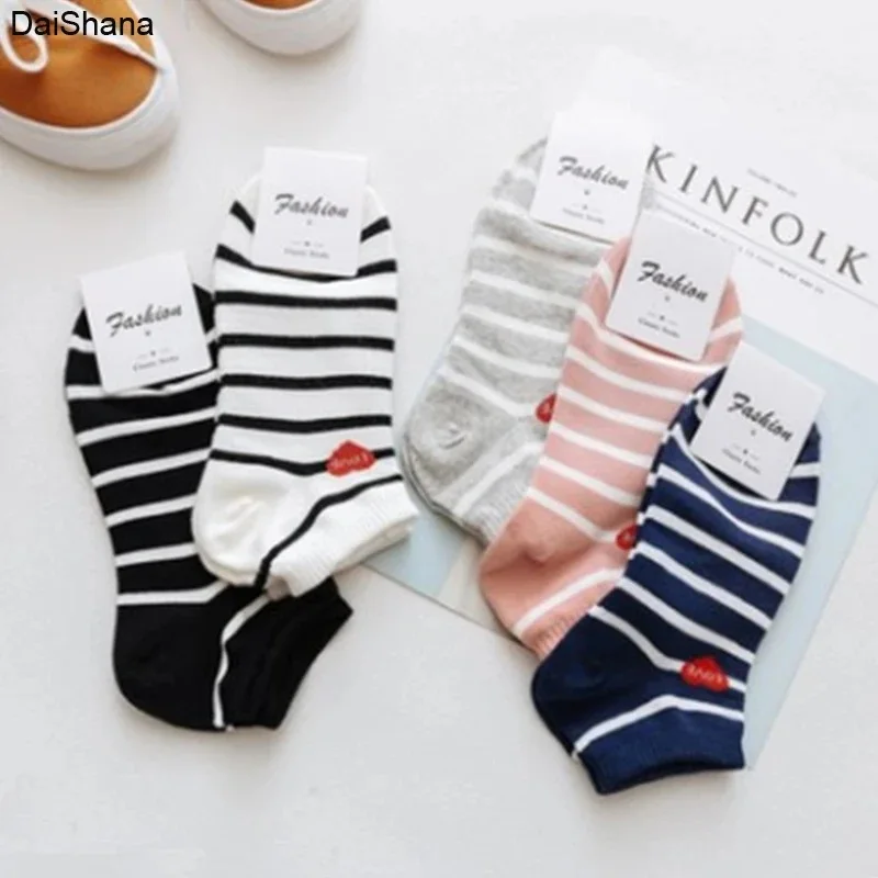 5 Paar Niedliche Cartoon-Haustier-Socken für Frauen, Koreanischer Stil, Frühlings- und Sommer-Baumwollsocken mit Katzen, Hunden und Füchsen – Detail 14