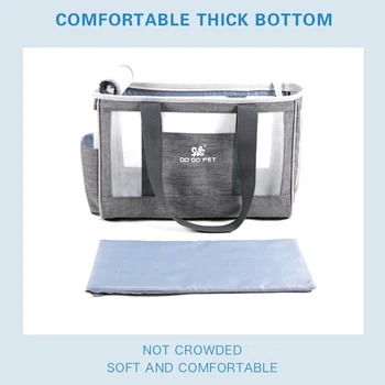 Breathable Cat Carrier Bag Cat Transporter Bag Portable Handbag Backpack Pet Carrier for Cat Dog Puppy Single Shoulder Bags 4