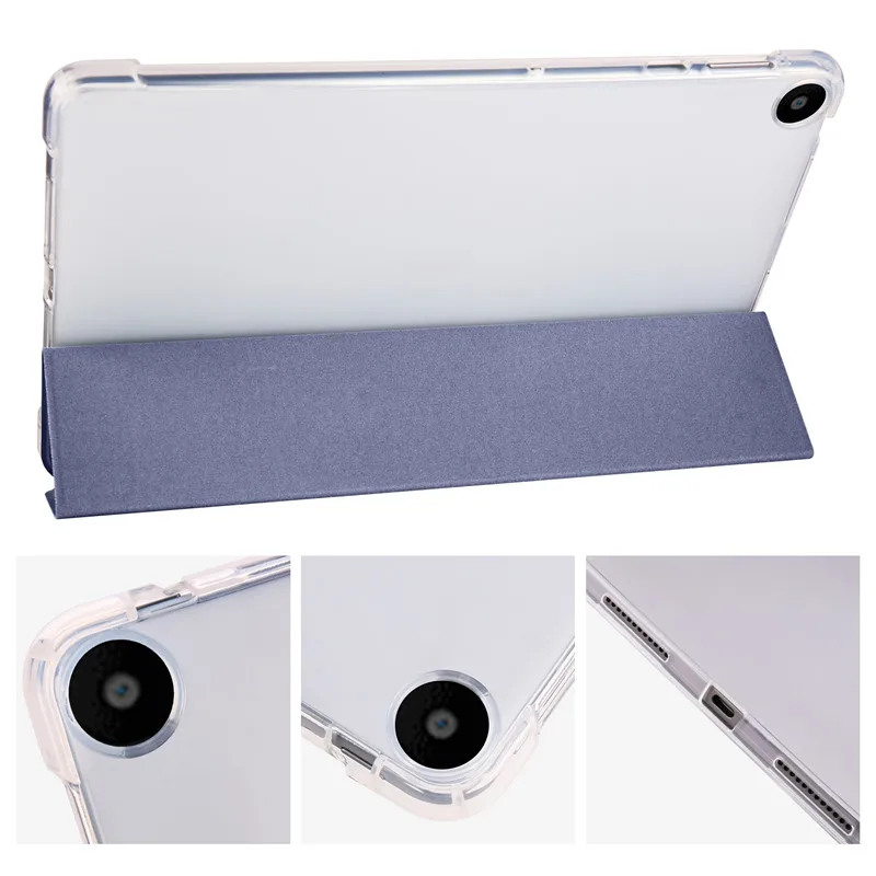 For Huawei MatePad SE 10.4 Case with Pen Holder Clear TPU Back Tablet Cover for Huawei MatePad SE AGS5-L09 Case 2022 10.4"_voghion.com