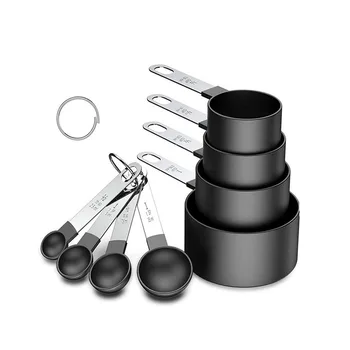Plastic Measuring Cup & Spoon Set (4PCS/8PCS) 1