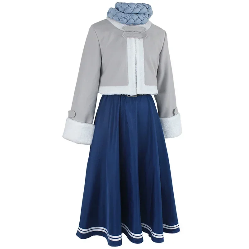 Anime Frieren Cosplay Costume Fern Adult Women Dress Suit Halloween Outfit Uniform