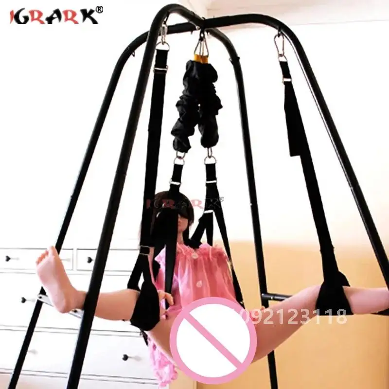Sex Furniture Sex Swing Stand Frame Love Chairs Erotic Hammock Indoor Bed Fetish BDSM Bondage Adult Games Sexul Toys for Couples
