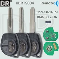 DR KBRTS004 ID46 PCF7936 ชิป 315/433 ถาม/FSK รถรีโมทกุญแจสําหรับ Suzuki Swift SX4 Vitara JIMNY ALTO Vitara Grand Ignis Splash
