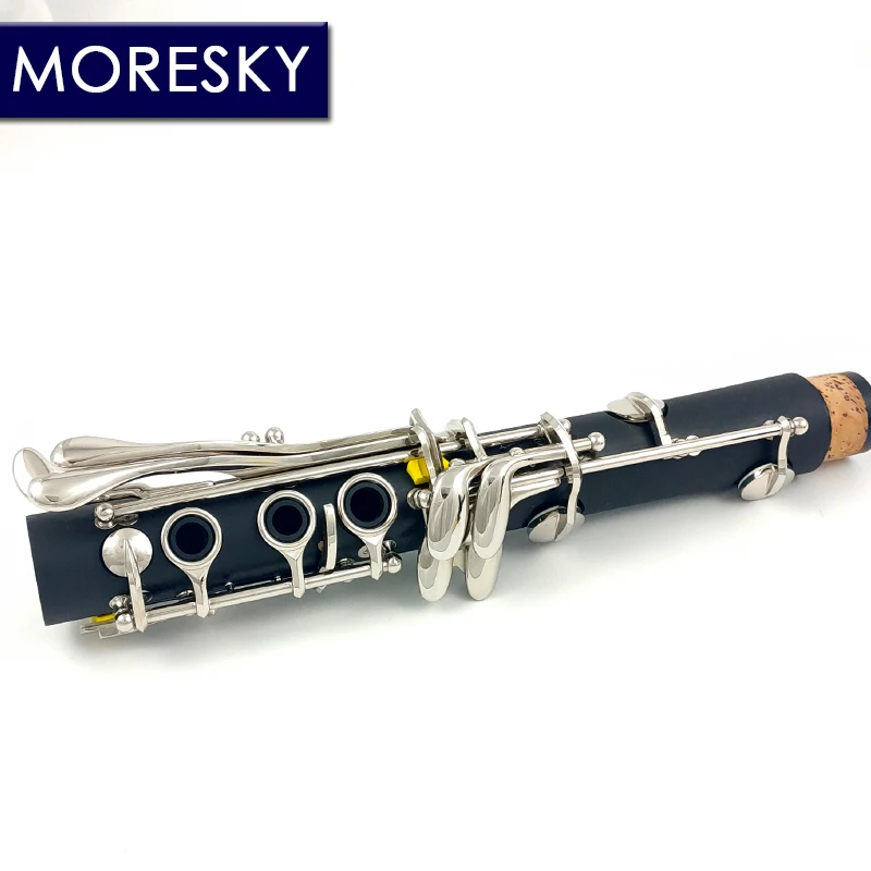 Clarinet Woodwind Instrument MORESKY Clarinet Ebonite/Hard Rubber 17 Keys