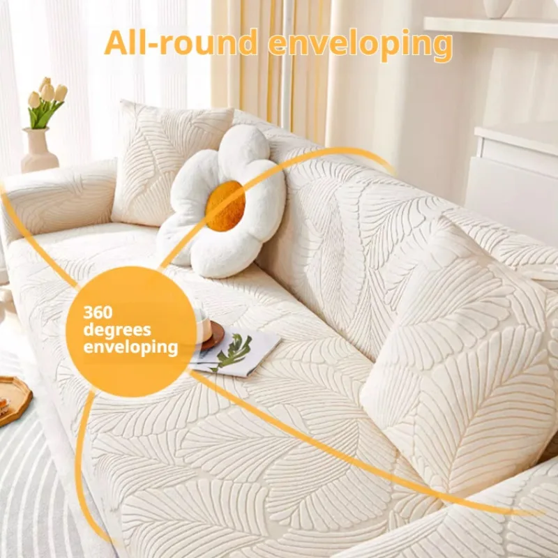 Velvet sofa cover all season universal all pack universal cover jacquard onepiece sofa cover cover 2