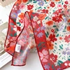 Cotton Linen Shawl Square Scarf Women Floral Print Hijabs Ladies Bandanas Wraps Sunscreen Head Scarf Wraps Scarves Neckerchief 3