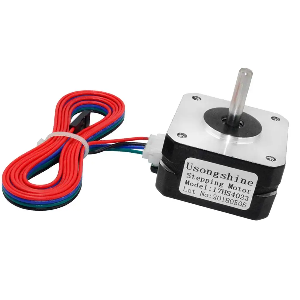 NEMA 17 스텝퍼 DC 모터, 3D 프린터용, 42mm, 4 채널, 2 상