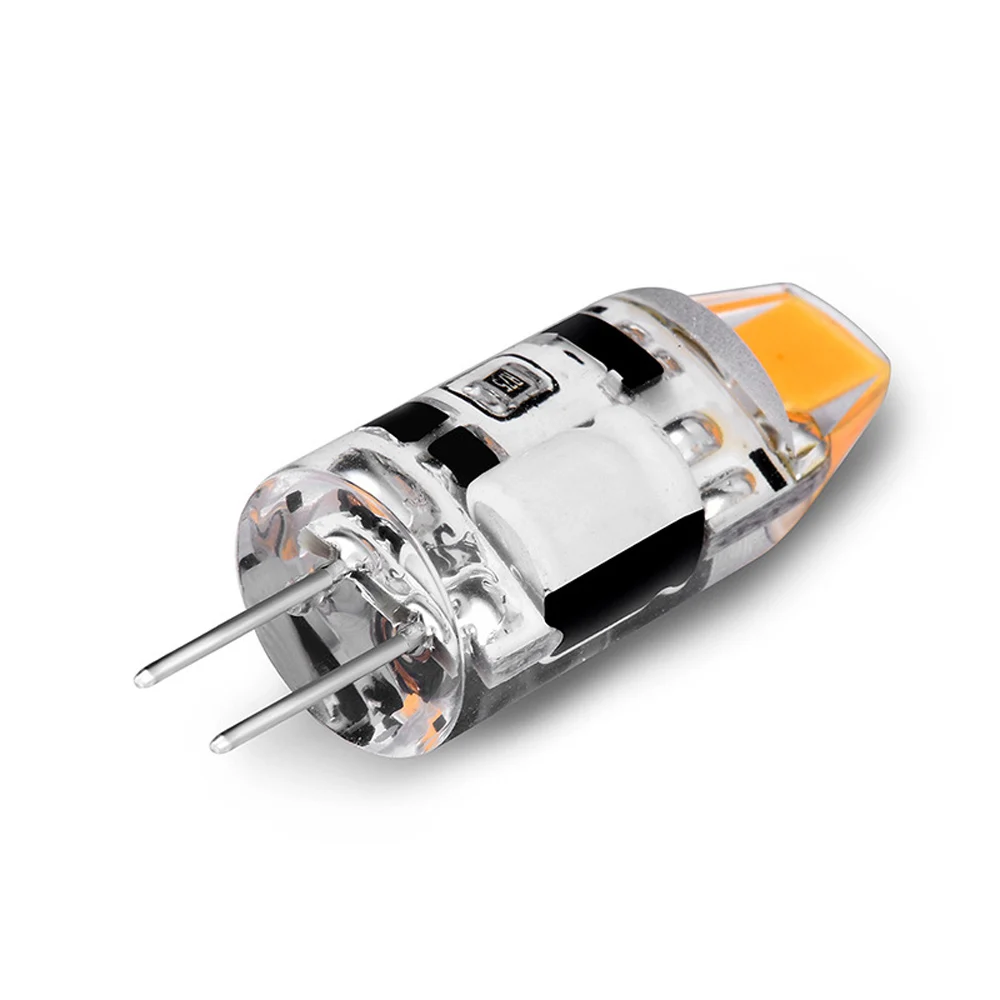 LED COB 샹들리에 LED 광원 실리콘 전구, G4 LED 램프, 크리스탈 사파이어 램프, 2W, 3W, 5W, AC, DC12V