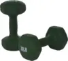 7085-ebe227.jpg Set of 2 20 lb Dumbbells with Anti Slip Anti roll Shape (Dark Green)