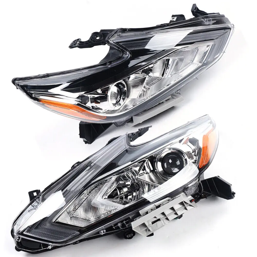 

Headlight Headlamp usa Assembly For 2016-2018 Nissan Altima Sedan Pair