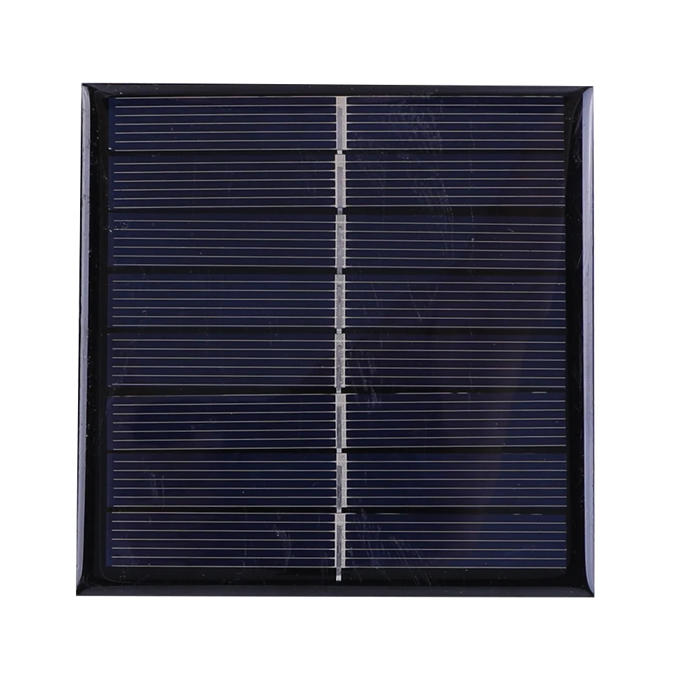 Compact 3W Polysilicon Solar Panel for Portable Outdoor Charging